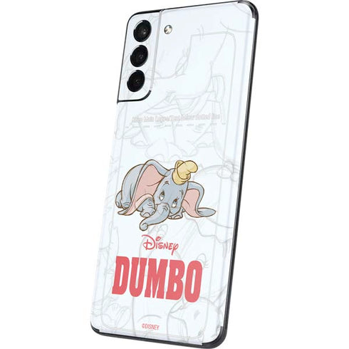 Disney Dumbo Classic sketched portrait Galaxy S21 Plus 5G Skin